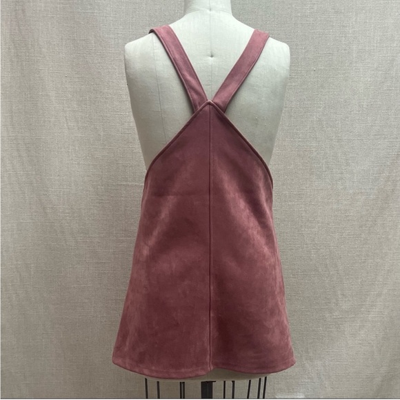 Forever 21 Faux Suede Overall Size S - Picture 3 of 5